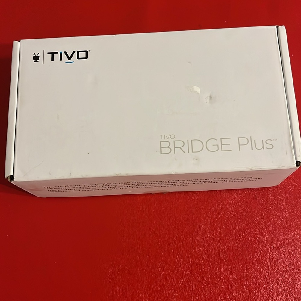 Actiontec/TiVo Bridge Plus Bonded MoCA 2.0 Ethernet to Coax Adapter